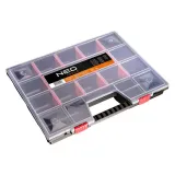 NEO TOOLS Lajittelulaatikko Säädettävillä Väliseinillä 490 x 390 x 65 mm 84-119