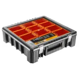 NEO TOOLS Järjestelylaatikko Irtolokeroilla 40 x 40 x 12 cm 84-130