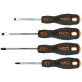 NEO TOOLS Ruuvimeisselisarja, 4 Osaa 04-204