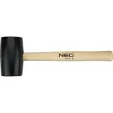 NEO TOOLS Kumivasara Puuvarrella, 50 mm / 340 g 25-061