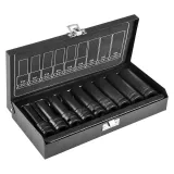 NEO TOOLS Voimahylsysarja 1/2" Torx E10-E24, 9-osainen 12-110