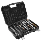 NEO TOOLS Hylsyavainsarja 1/2" ja 1/4", 73-osainen 10-054