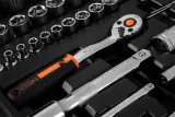 NEO TOOLS Hylsyavainsarja 1/2" ja 1/4", 73-osainen 10-054
