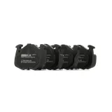 RIDEX Комплект тормозных колодок, дисковый тормоз 402B0073P