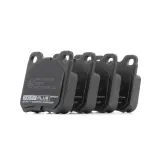 RIDEX Bromsbeläggssats, skivbroms 402B0038P