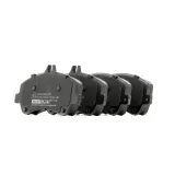 RIDEX Комплект тормозных колодок, дисковый тормоз 402B0564P
