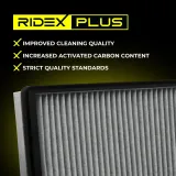 RIDEX Filtrs, Salona telpas gaiss 424I0102P