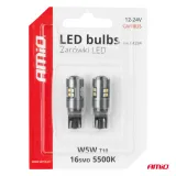AMiO T10 W5W CANBUS LED Spuldze 04234