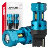 AMiO Valge CANBUS LED-Pirn T20 W21W 12V/24V 04254
