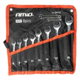AMiO Kiintolenkkiavain Sarja 8-19 mm, 8 Osaa 04193