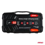 AMiO Akkulaturi Apukäynnistimellä 12V ja 24V Järjestelmiin 02400