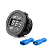 AMiO Süvistatav Digitaalne Voltmeeter 12V / 24V 02852