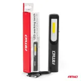 AMiO Ladattava LED-Tarkastuslamppu 02817