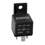 LAMPA Universaalne Relee 24V 40A 4 Klemmiga 45502