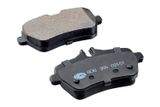 HELLA Комплект тормозных колодок, дисковый тормоз 8DB 355 021-511