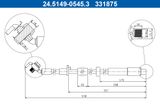 ATE Тормозной шланг 24.5149-0545.3