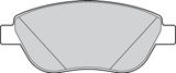 VALEO Bromsbeläggssats, skivbroms 301698