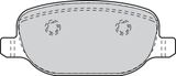 VALEO Bromsbeläggssats, skivbroms 302112