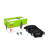 VALEO Комплект тормозных колодок, дисковый тормоз 302580A