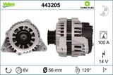 VALEO Генератор 443205