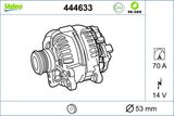 VALEO Генератор 444633