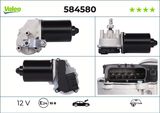 VALEO Двигатель стеклоочистителя 584580