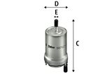 VALEO Polttoainesuodatin 587021