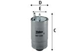 VALEO Топливный фильтр 587536