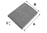 VALEO Filter, kupéventilation 698693