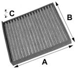 VALEO Filter,salongiõhk 698708