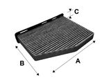 VALEO Filter,salongiõhk 698801