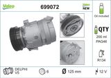 VALEO Компрессор, кондиционер 699072