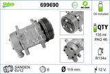 VALEO Kompressor, klimatanläggning 699690