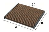 VALEO Фильтр, воздух во внутренном пространстве 701003