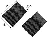 VALEO Filter, kupéventilation 715557
