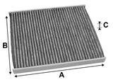 VALEO Filter,salongiõhk 715723