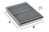 VALEO Filter,salongiõhk 715757