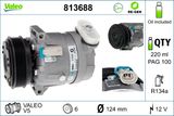 VALEO Компрессор, кондиционер 813688