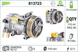 VALEO Kompressor, klimatanläggning 813723