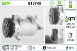 VALEO Kompressor, klimatanläggning 813740