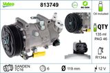 VALEO Kompressor, klimatanläggning 813749