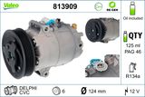 VALEO Kompressor, klimatanläggning 813909