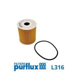 PURFLUX Oljefilter L316