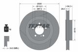 TEXTAR Комплект тормозов, дисковый тормозной механизм 2130501-1516-01