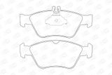 CHAMPION Комплект тормозных колодок, дисковый тормоз 571877CH