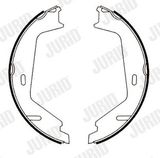 JURID Bromsbackar, sats, parkeringsbroms 362439J