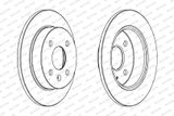 FERODO Тормозной диск DDF1043C