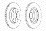 FERODO Тормозной диск DDF1096C