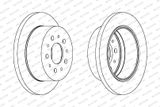FERODO Bromsskiva DDF1145