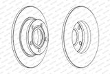 FERODO Тормозной диск DDF1177C